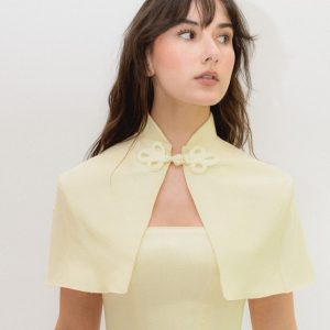 Blair Cape - Buttercream