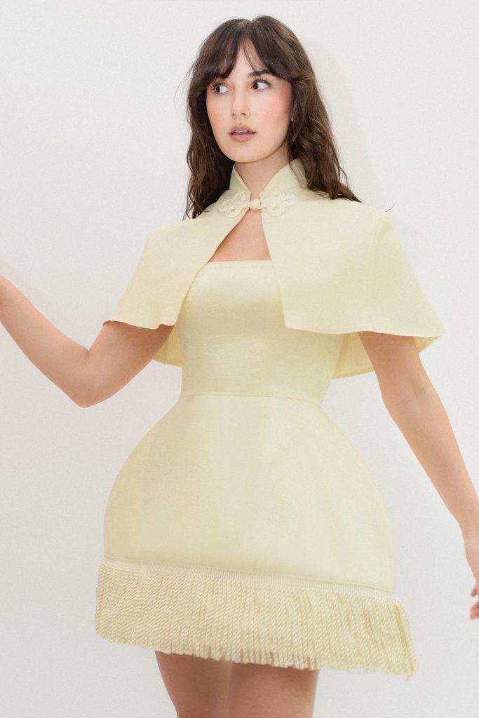 Blair Cape - Buttercream