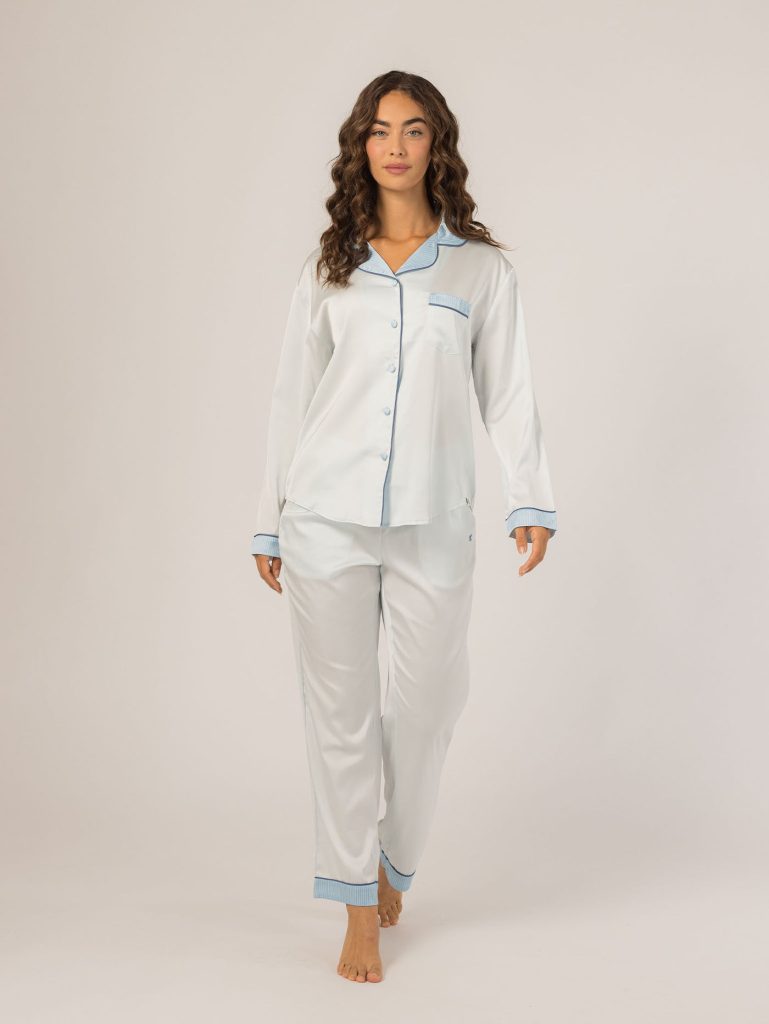 Grace PJ Long Sleeve Set (Cloud)