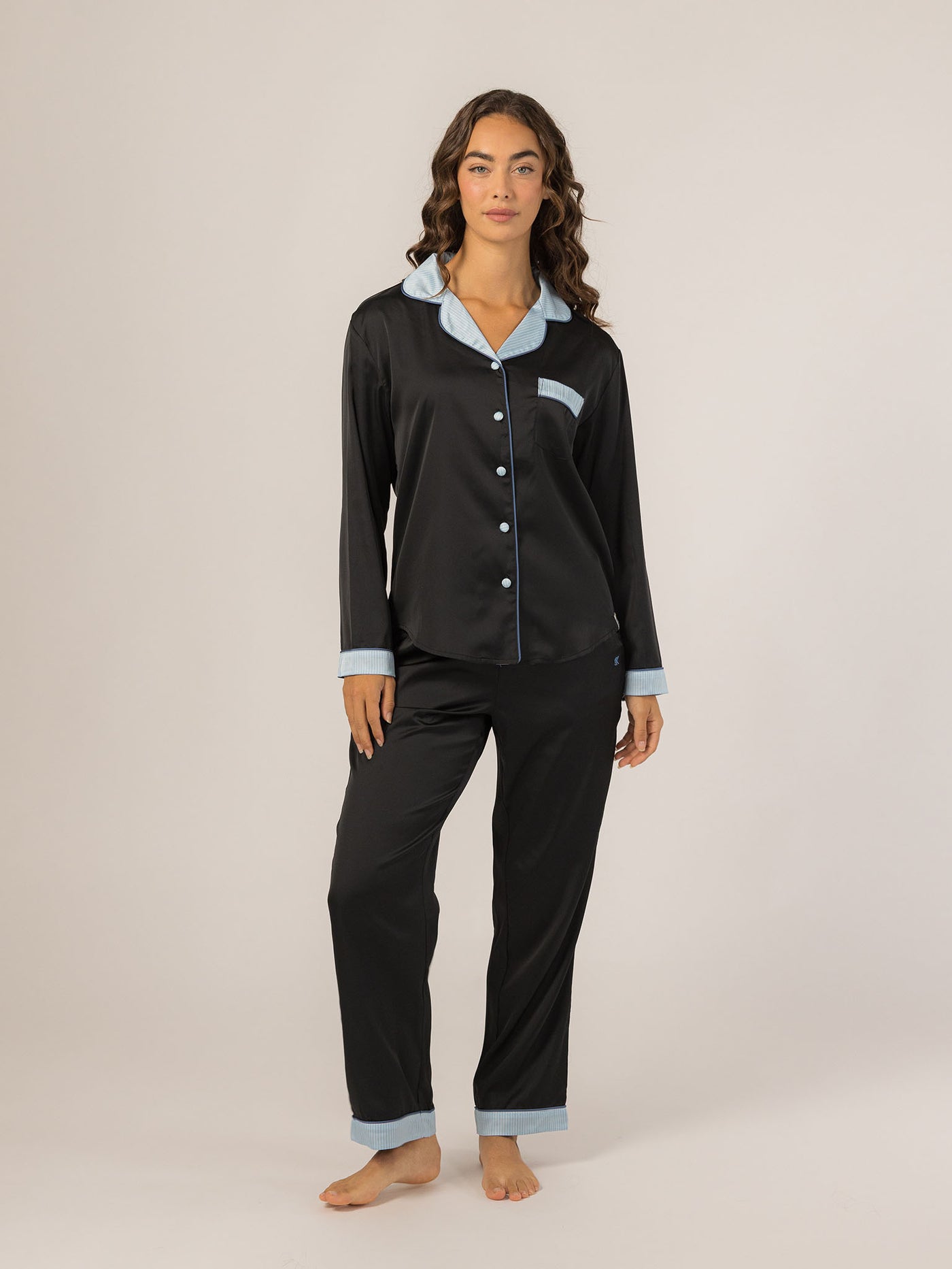 Keleigh Teller Women's Grace PJ Long Sleeve Set (Constellation)