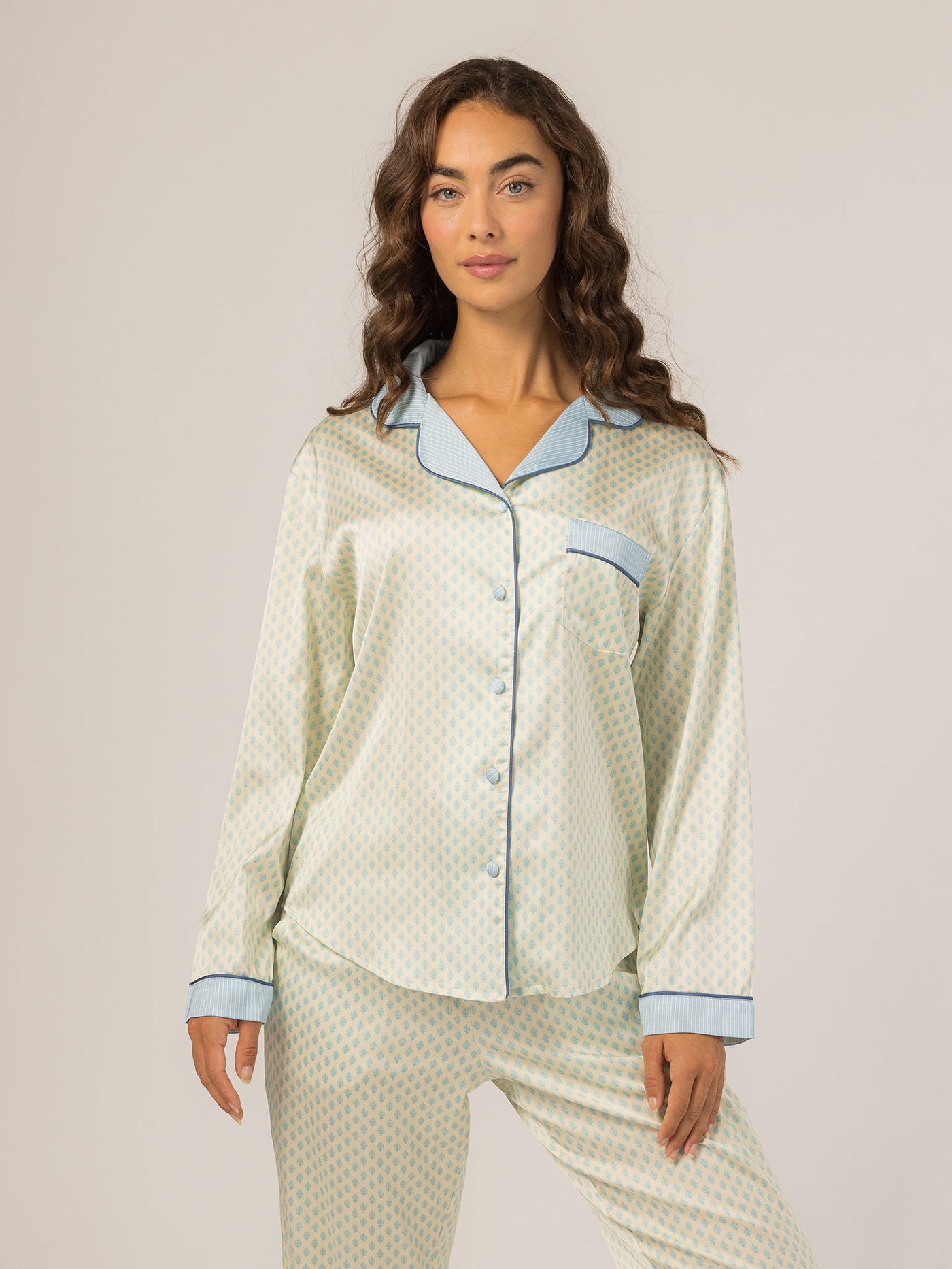 Keleigh Teller Women's Grace PJ Long Sleeve Set (Joshua Tree)