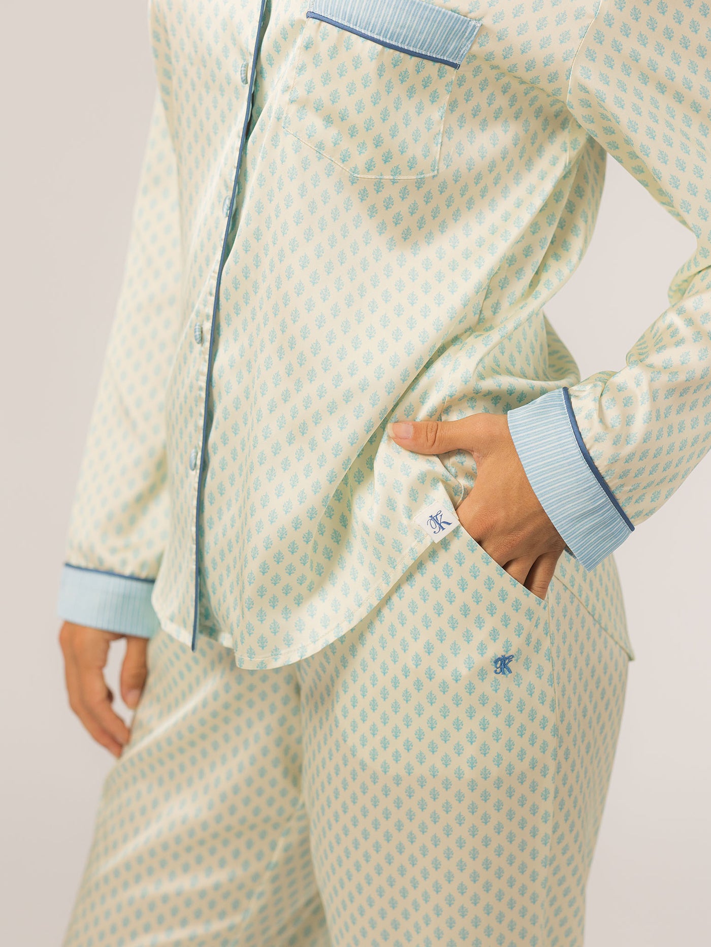 Keleigh Teller Women's Grace PJ Long Sleeve Set (Joshua Tree)