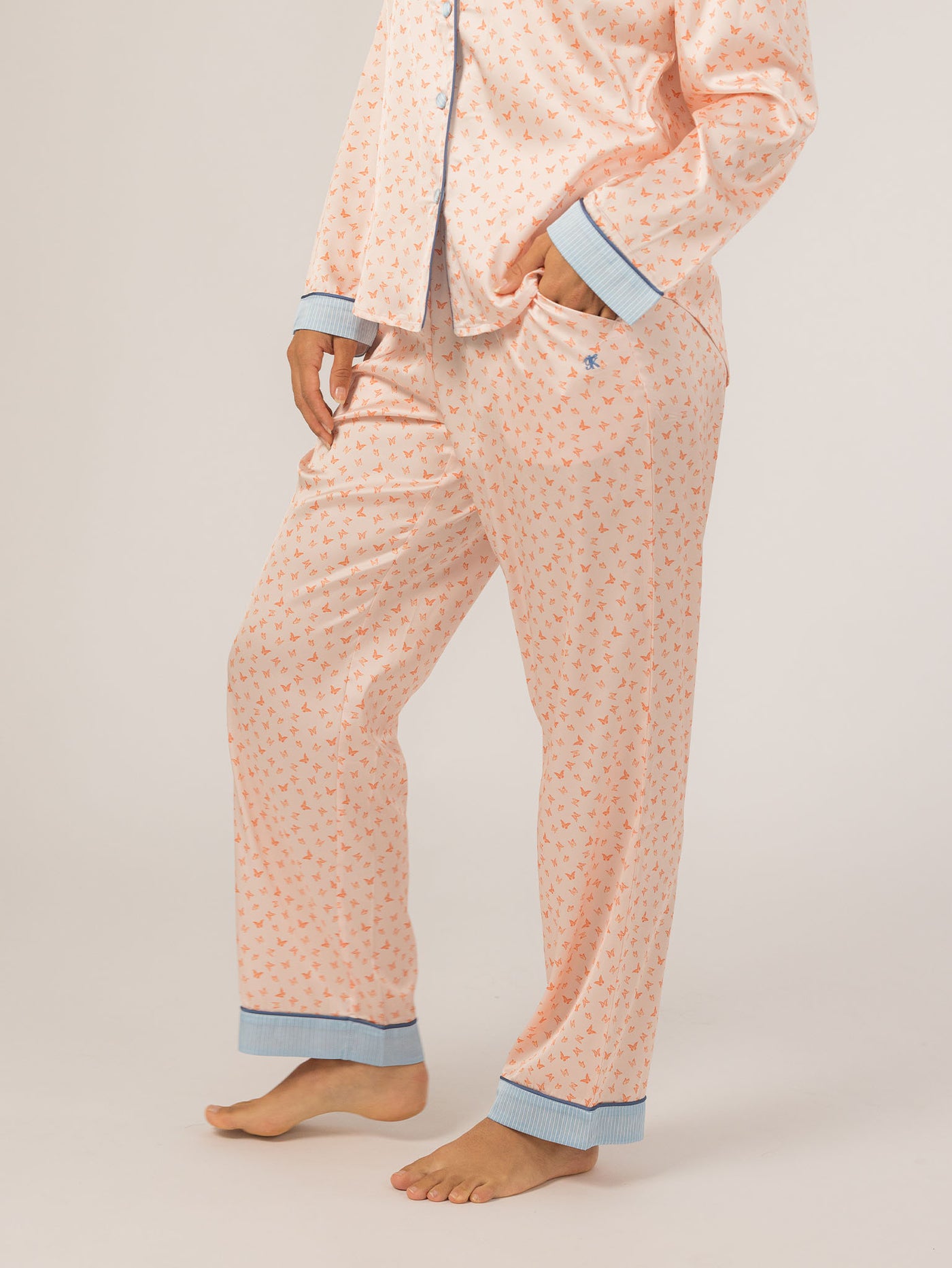 Keleigh Teller Women's Grace PJ Long Sleeve Set (Meadow Flyer)