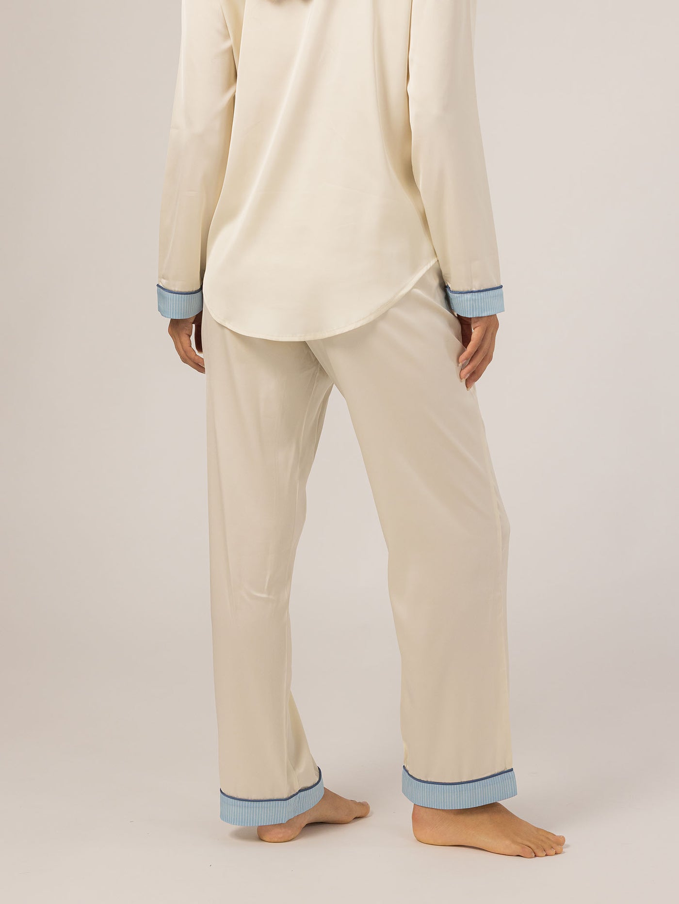 Keleigh Teller Women's Grace PJ Long Sleeve Set (Pearl)