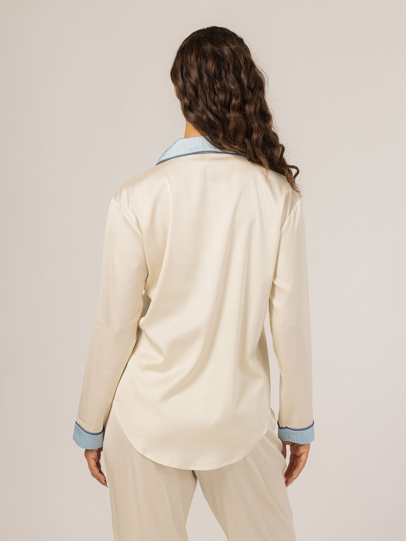 Keleigh Teller Women's Grace PJ Long Sleeve Set (Pearl)