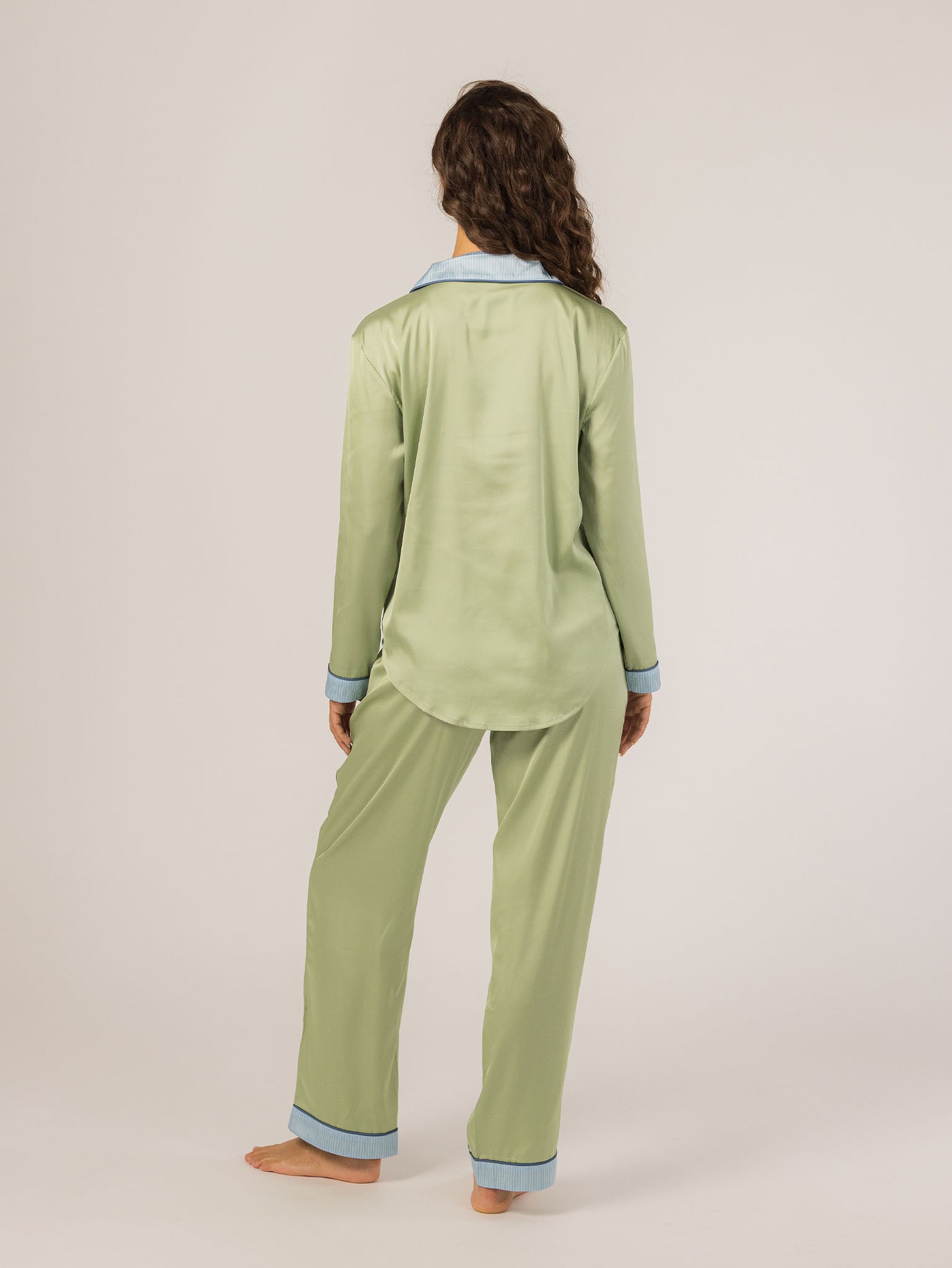 Keleigh Teller Women's Grace PJ Long Sleeve Set (Succulent)
