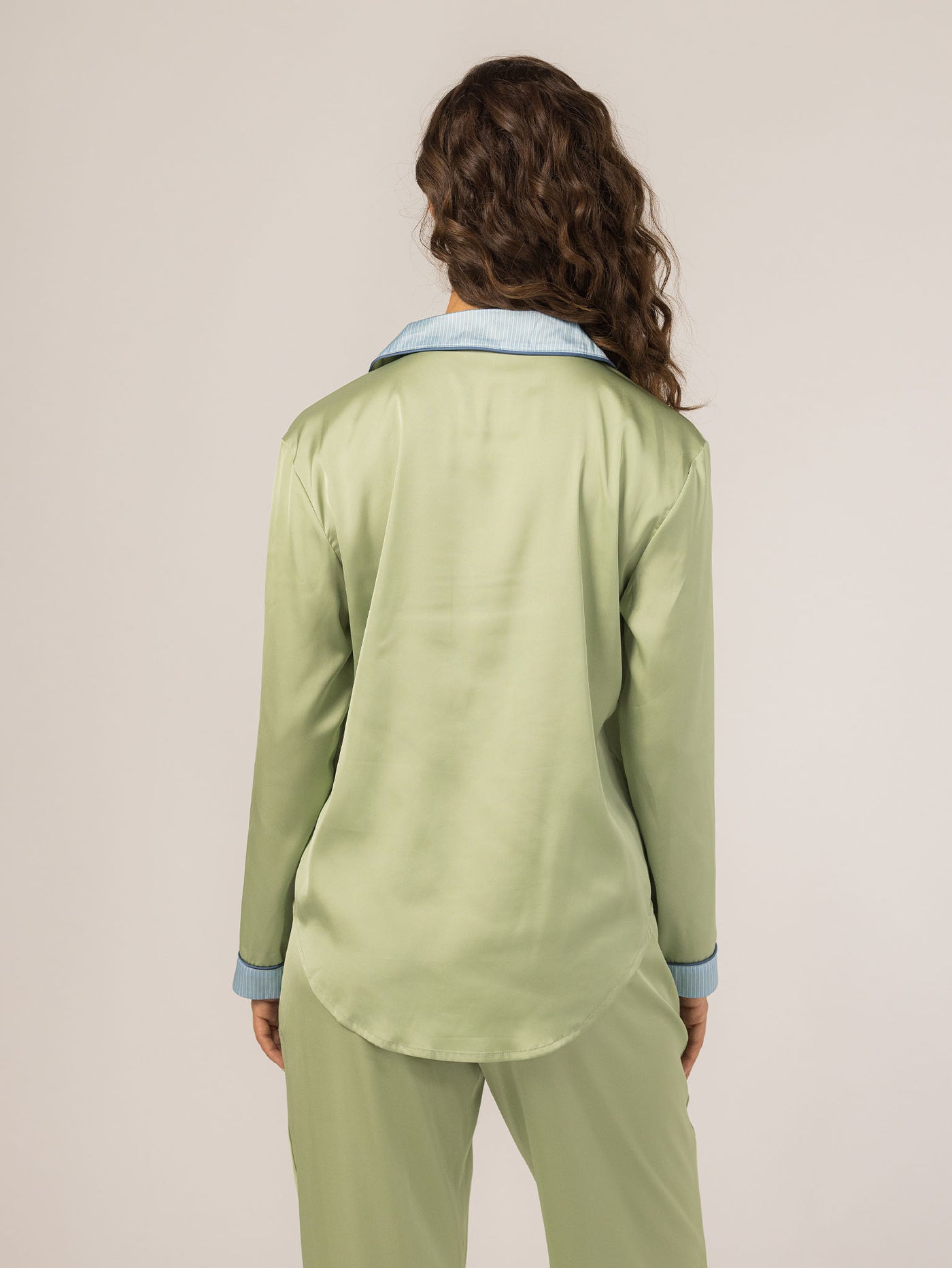 Keleigh Teller Women's Grace PJ Long Sleeve Set (Succulent)