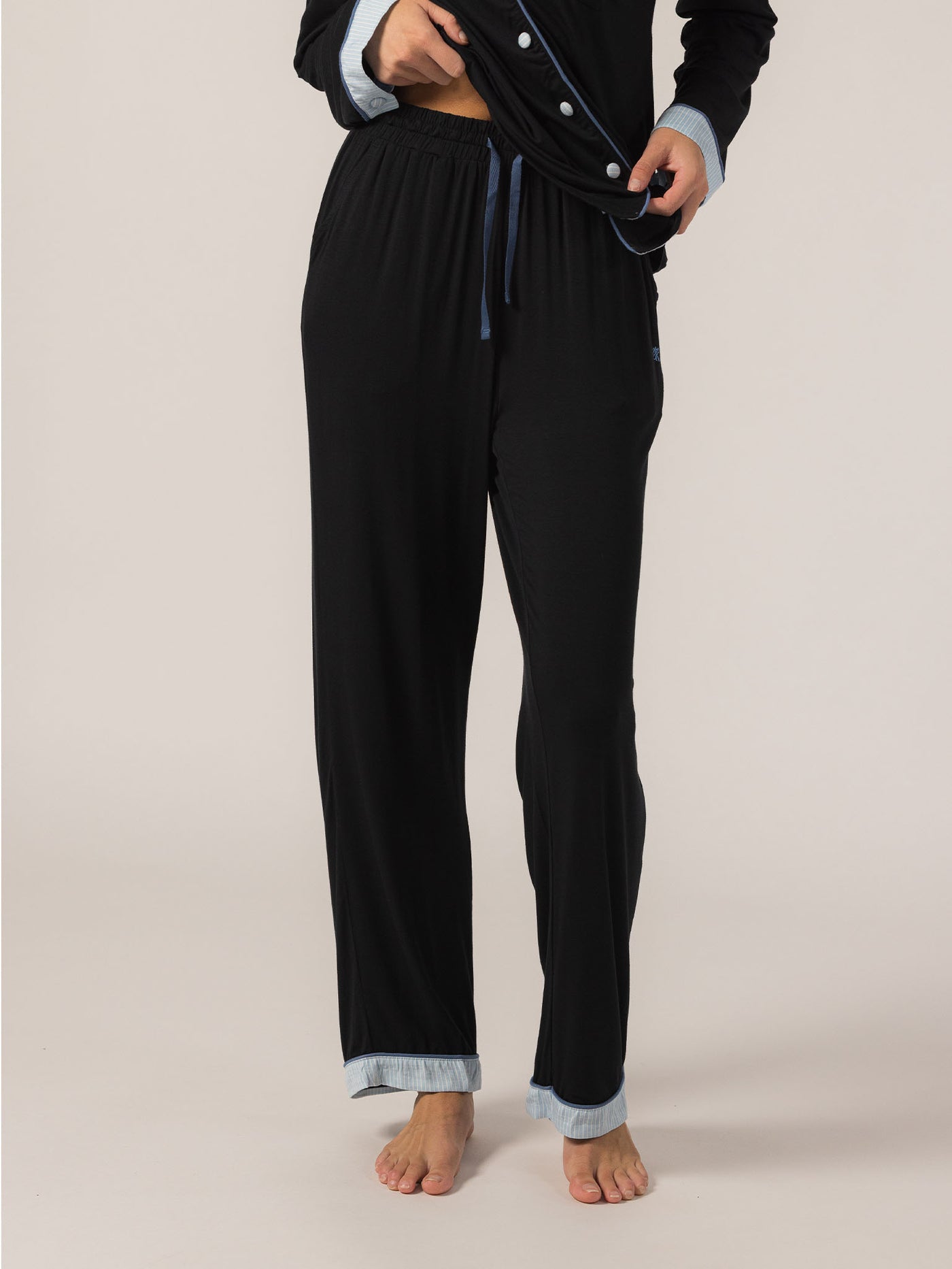Keleigh Teller Women's Rose PJ Long Sleeve Set (Constellation)