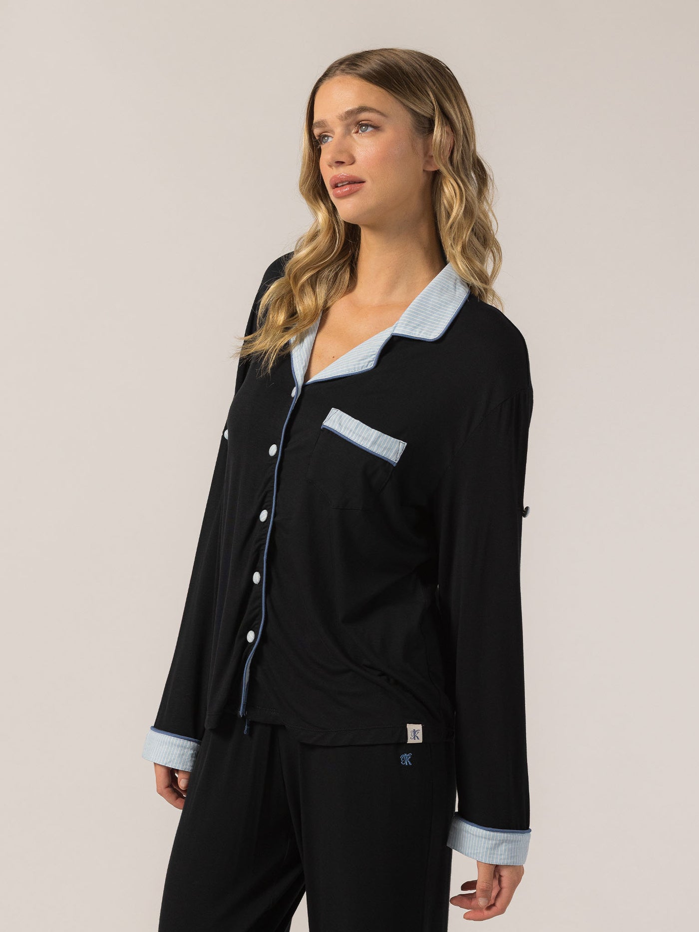 Keleigh Teller Women's Rose PJ Long Sleeve Set (Constellation)