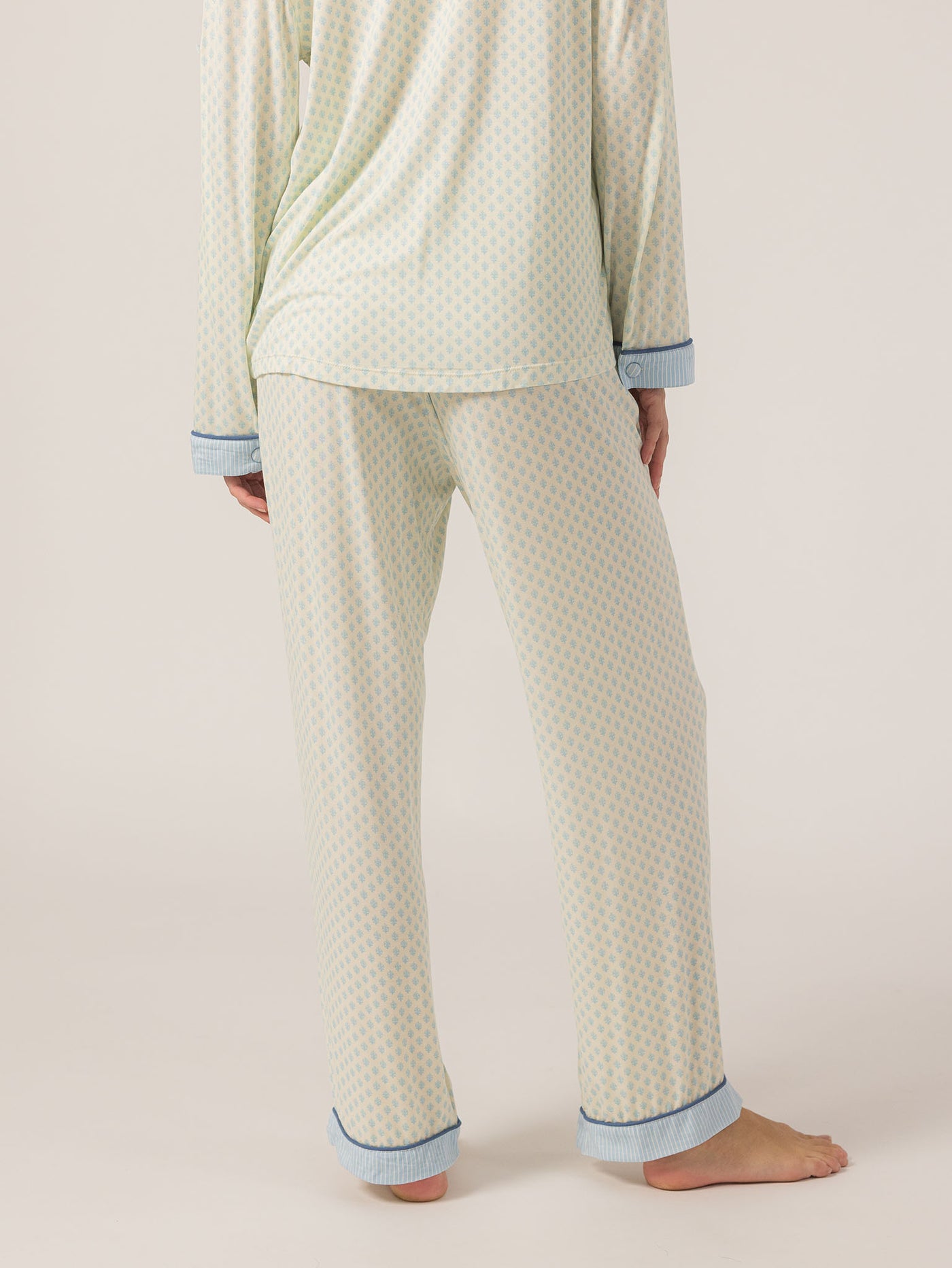 Keleigh Teller Women's Rose PJ Long Sleeve Set (Joshua Tree)