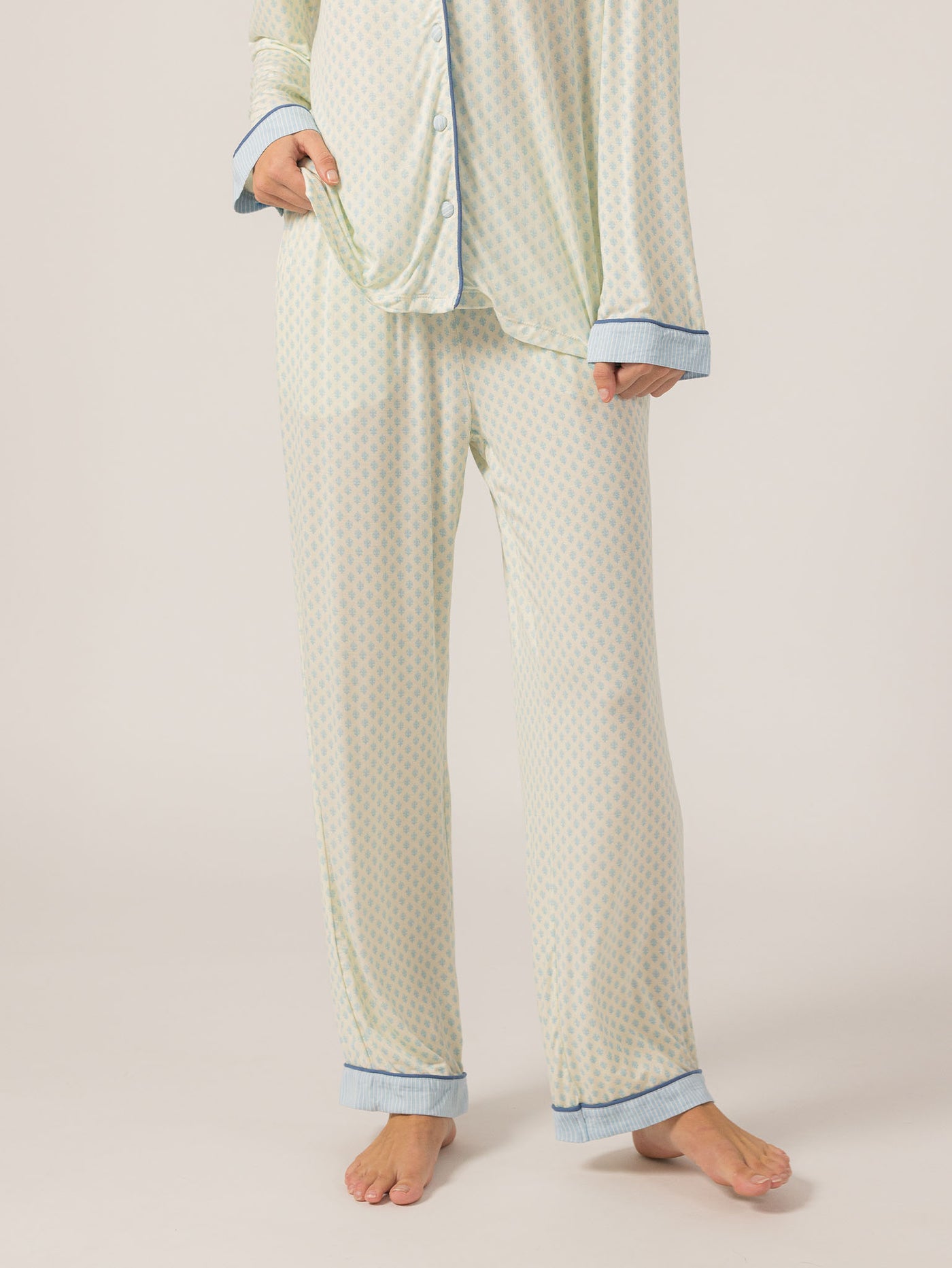 Keleigh Teller Women's Rose PJ Long Sleeve Set (Joshua Tree)
