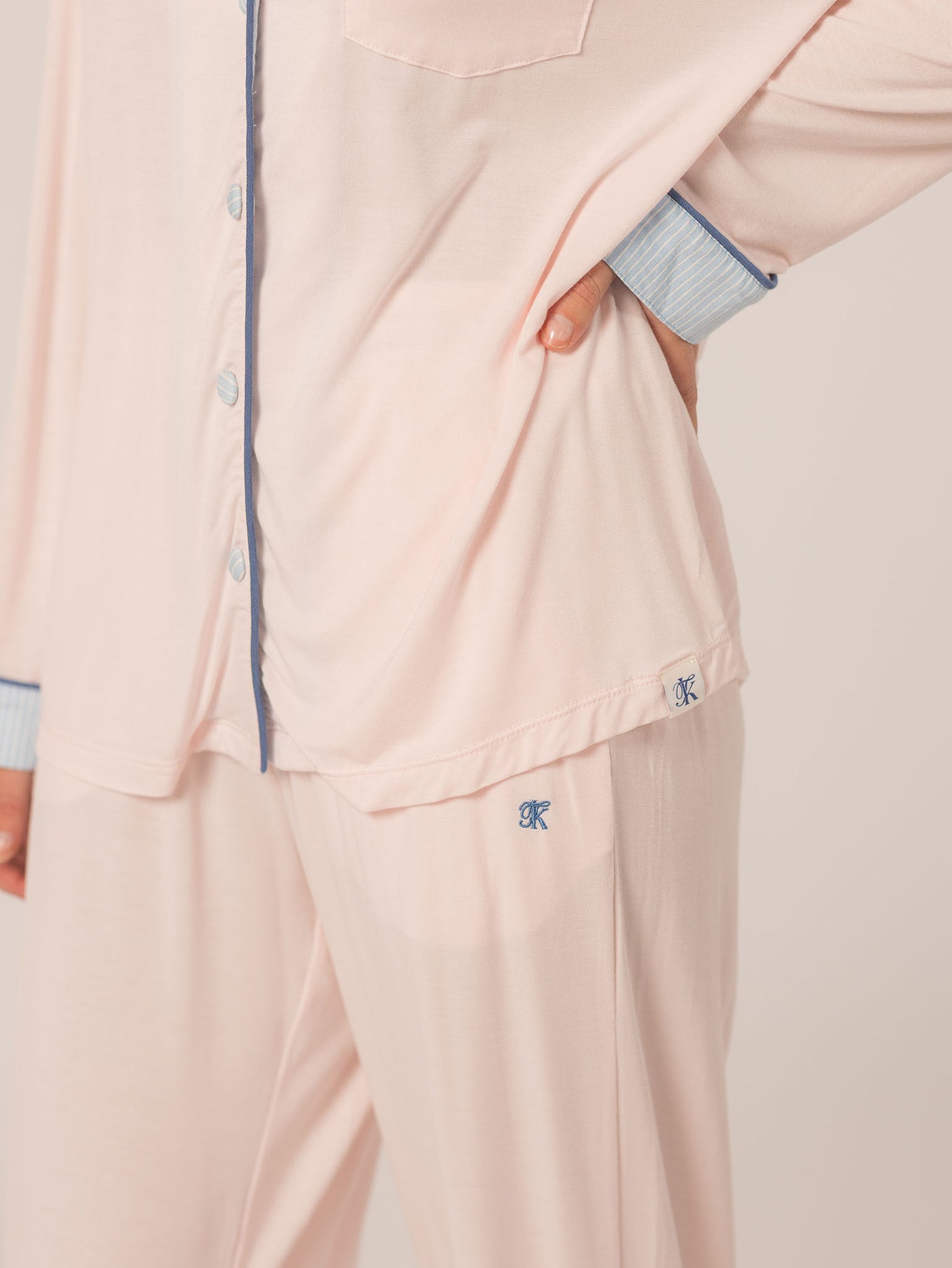 Keleigh Teller Women's Rose PJ Long Sleeve Set (Lily)