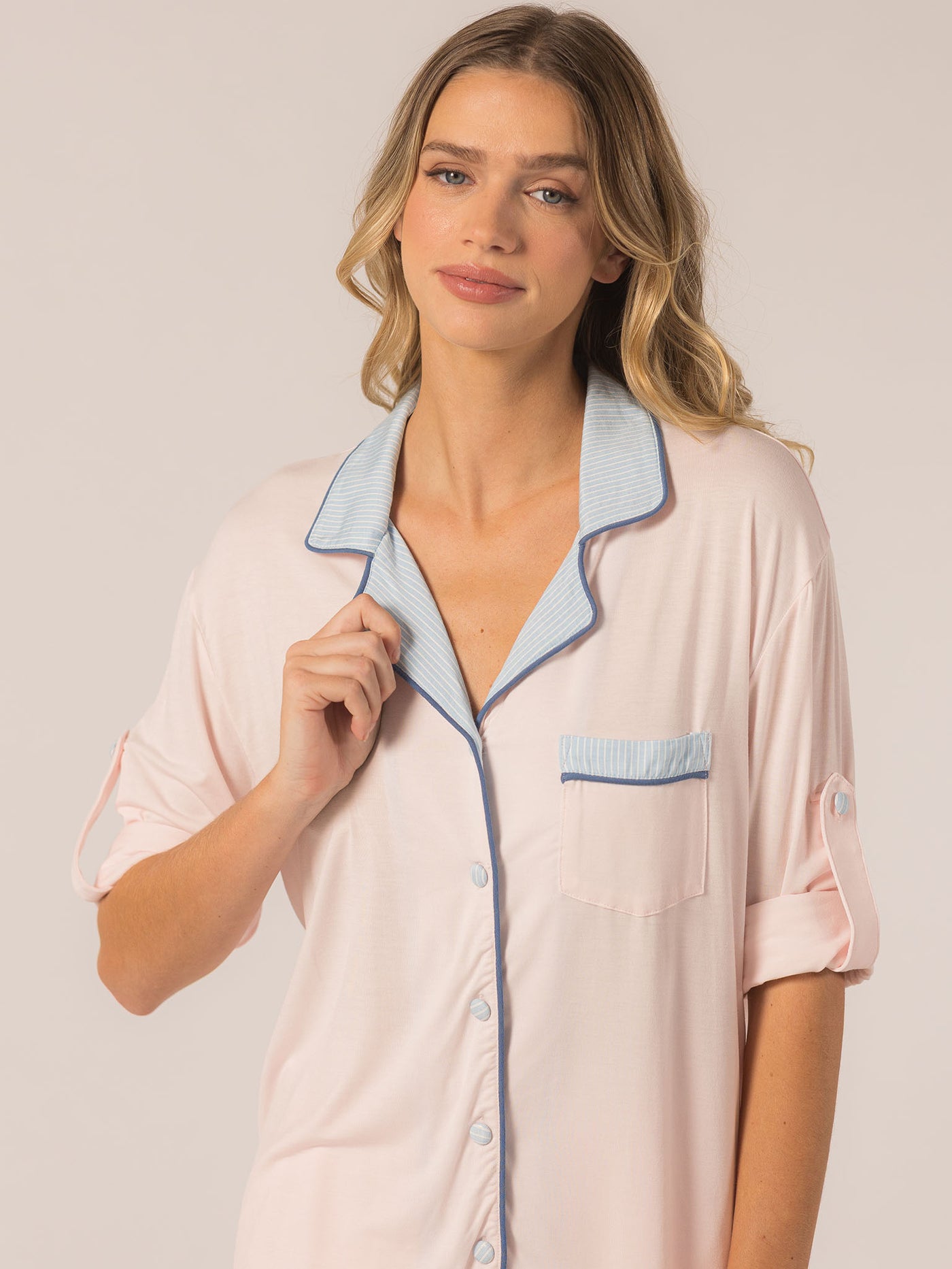 Keleigh Teller Women's Rose PJ Long Sleeve Set (Lily)