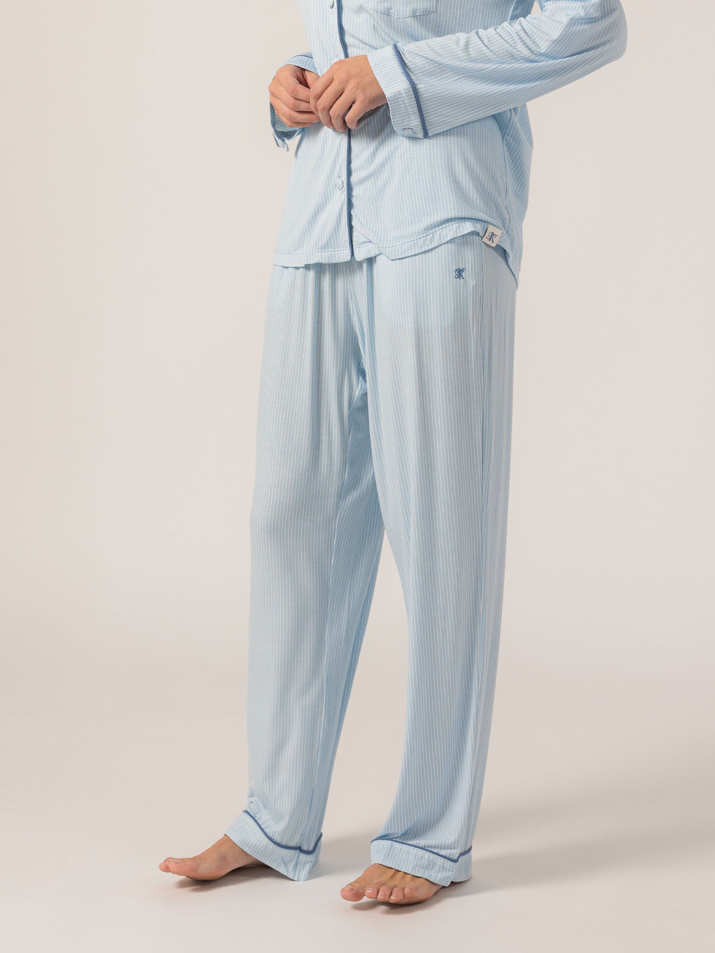 Keleigh Teller Women's Rose PJ Long Sleeve Set (Newport)